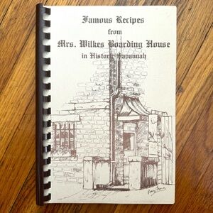 Savannah Georgia recipe book